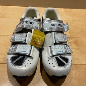 Shimano women's cycling shoes. Never worn! Brand new in box. White WM60 SPD